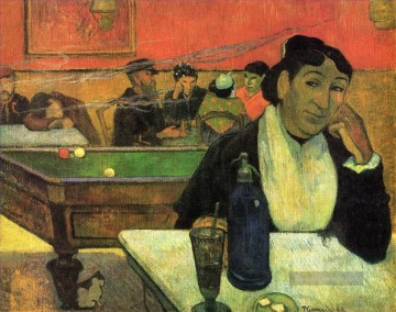 Das Nachtcafé in Arles Beitrag Impressionismus Primitivismus Paul Gauguin Ölgemälde